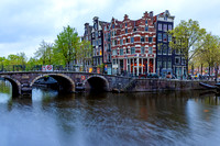 Amsterdam's crooked buildings